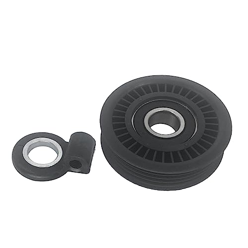 A/C Idler Pulley with Tensioner Adjuster Kit 73134AC001 73131FC000 for Saab 9-2X 2005-2006 for Subaru Baja 2003-2006 Forester 1998-2008 Impreza 1997-2007 Legacy 1995-2009 Outback 2000-2009