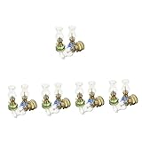 Lanterne de lampe tempête : la de la lampe est en verre, résistante à la chaleur, elle a une stabilité, lampe tempête en verre