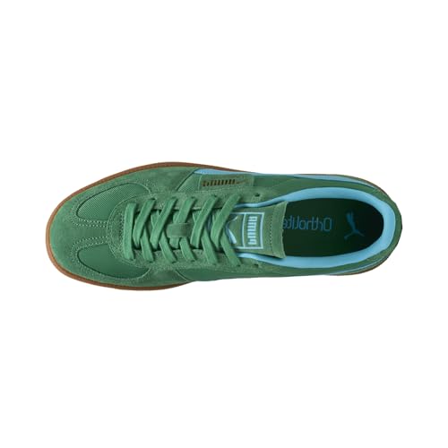 Image of PUMA Mens Palermo Vintage Update Lace Up Sneakers Shoes Casual - Green - Size 4.5 M