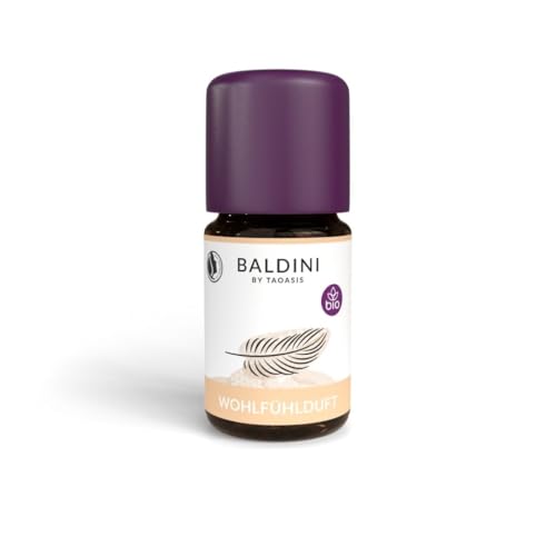 Baldini Wohlfühlduft Duftkomposition 5ml Natürlicher Raumduft mit ätherischen Ölen Litsea Cubeba Orange & Bergamotte Aromatherapie Duftöl für Zuhause