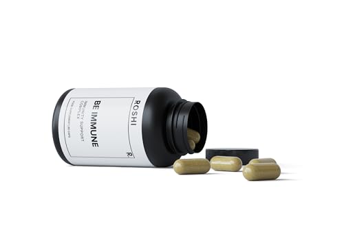 Roshi Be Immune 6600mg per Capsule - Natural Immunity Support Formula with Turmeric, Ginger, Amla, Tinospora Cordifolia, Tulsi, and Ashwagandha Extracts - 60 Capsules - Image 7