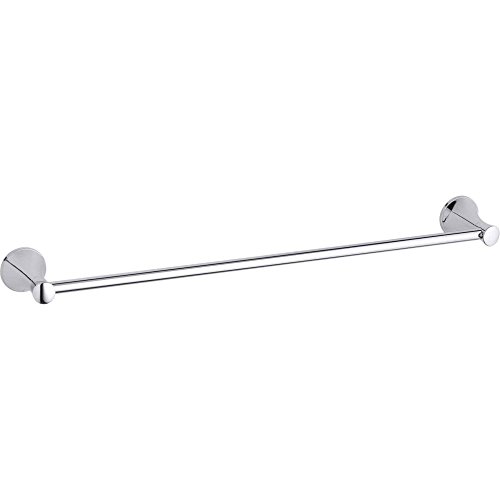 KOHLER K-13431-CP Coralais 24-Inch Bathroom Towel Bar, Polished Chrome