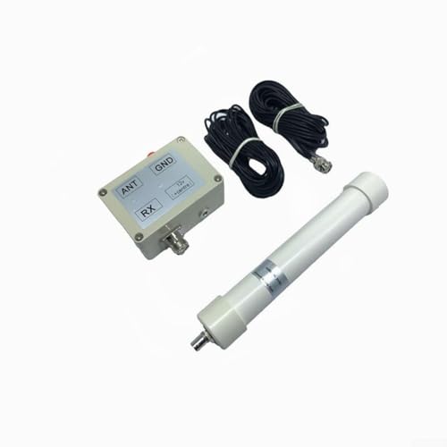 NbgrvB Antena de radio activa de onda corta de 10 kHz-30 MHz, diseño de mini látigo con cable coaxial BF998 tecnología de semiconductores para recepción de señal