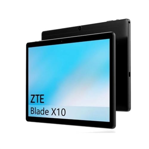 ZTE Blade X10 - Tablet 4G, Pantalla HD 10.1', 4GB+64GB, batería 6000 mAh, Android 12 - Negro