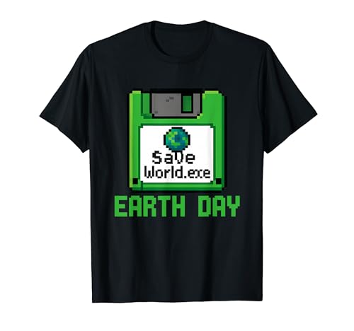 Save World Earth Day �t���b�s�[�f�B�X�N �R���s���[�^�[ �I�^�N ���g�� �Q�[�}�[ T�V���c