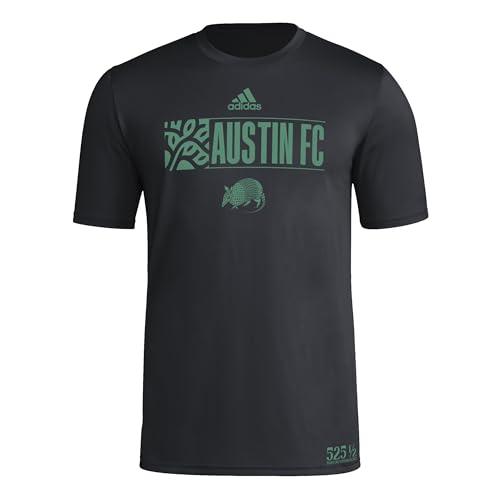T-shirt Adidas MLS Austin FC coupe premium et finitions soignées homme L