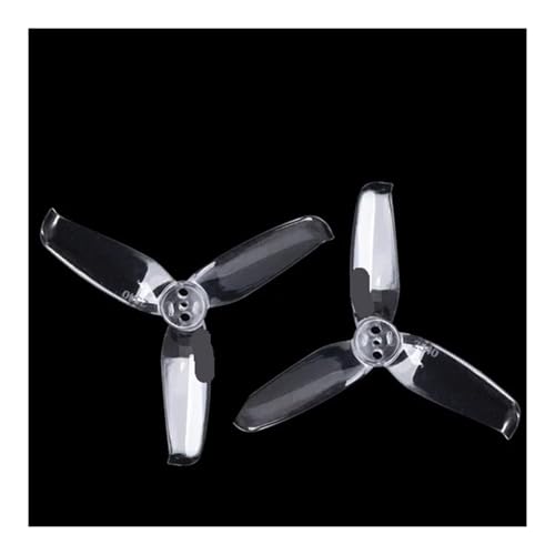 Hélices 2,5 pouces en polycarbonate transparent haute résistance avec support 1,5 mm