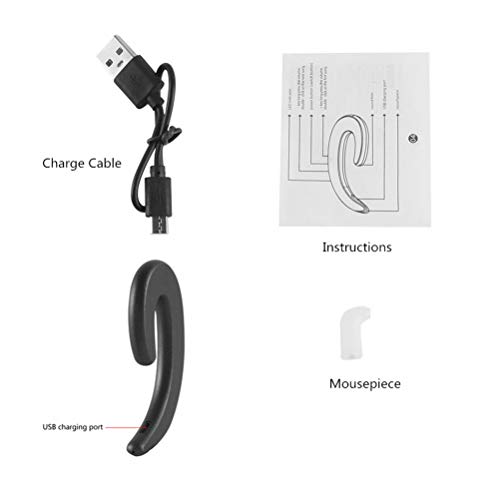 3C Light Auricular Bluetooth Inalámbrico Ear Hook Negro miniatura 7
