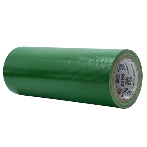Image of MAT Duct Tape Dark Green Industrial Grade, 12 inch x 60 ft. Waterproof, UV Resistant for Crafts, Home Improvement, Repairs, & Projects