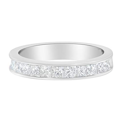 14KT White Gold Diamond Band Ring (1 cttw, H-I Color, I1-I2 Clarity)