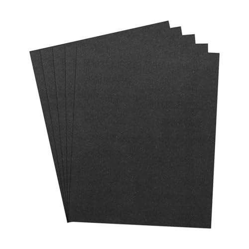 Rebower 5 Pcs 1500 Grit Sandpaper 9 x 11 Inch Sand Paper Silicon Carbide
