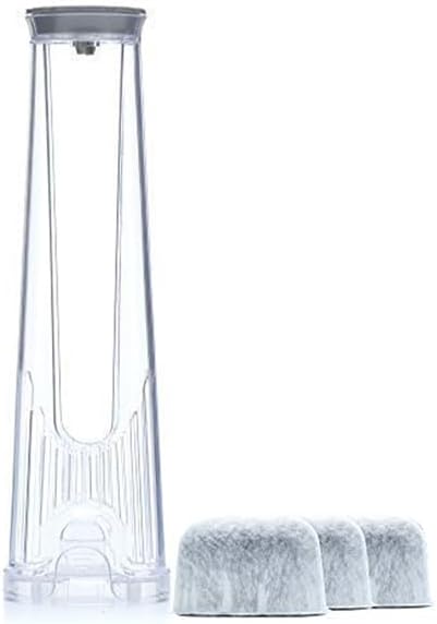 Kit de inicio de repuesto para cafeteras K-Classic, K-Express, K-Slim, K-Iced, Keurig 2.0, soporte de filtro de depósito lateral alto, 3 filtros de