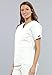 Cherokee womens V Neck medical scrubs shirts, White, X-Large US