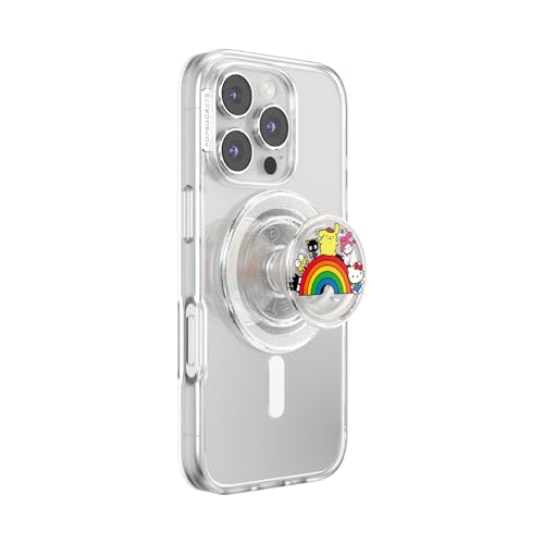 PopSockets ���E���h�t�H���O���b�v MagSafe�Ή� �A�_�v�^�[�����O�t�� �X�}�z�z���_�[ ���C�����X�[�d�Ή� �T�����I ���̏� �n���[�L�e�B