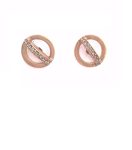 PAIGE NOVICK ROSE GOLD OPEN CIRCLE STUDS