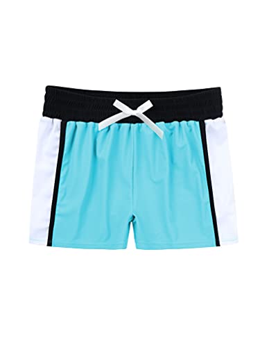 Girls Two Piece Athletic Swimsuit One Piece Jumpsuit with Boyshorts Bathing Suits for Kids4