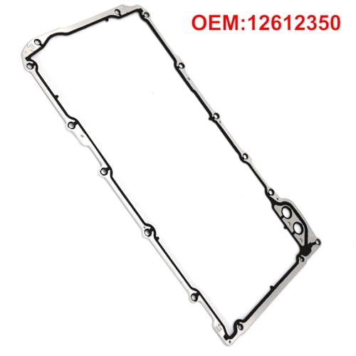 Image of AUTOXBERT Engine LS Oil Pan Gasket Sets for Chevrolet Suburban Chevy GM Sierra Savana Tahoe Yukon Express Hummer Silverado 5.3L 3.6L 4.8L 5.7L 6.0L 6.2L LS1 LS2 LS3 LM7 LQ4 LQ9 12612350, Black