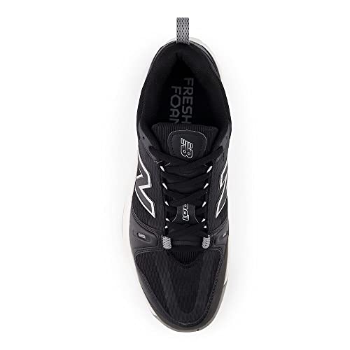 New Balance New Balance Men's Fresh Foam X 1007 V1 Tennis Shoe, Black/Grey, 12 XW