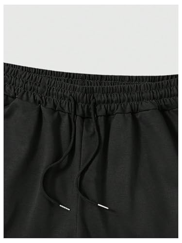 Men's Plus Size Track Suit 2 Piece Summer Outfits Tropical Crew Neck T Shirts and Shorts3