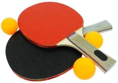 Table Tennis Racket and Ball Set of 2 Racket and 3 Balls