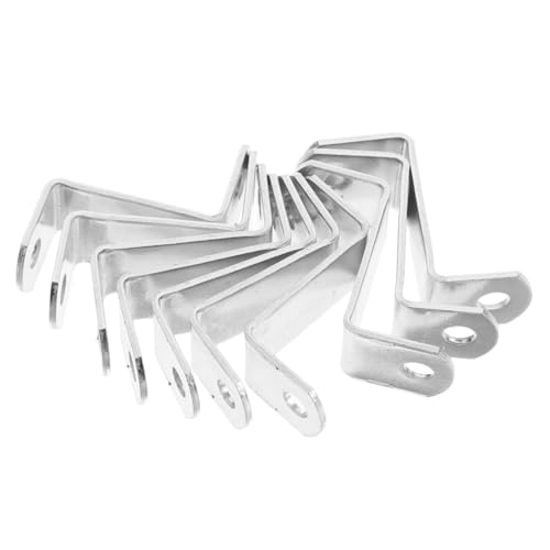 Image of Photo Frame Spring Hardware 10pcs Canvas Offset Clamps Small Picture Hangers Hanging Tools