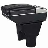 🚗 【CUBIERTA DEL APOYABRAZOS RETRÁCTIL】 La funda del apoyabrazos se puede mover 5 cm hacia adelante y puede girar 30 grados para que pueda encontrar la posición más cómoda para su brazo.