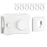 Retractable Clothesline Indoor, Non-Sagging Outdoor Clothes Line Retracting, 16.7 Ft Heavy Duty...