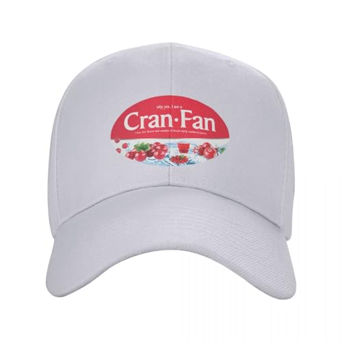 Gorra de béisbol con Jugo de arándano Ocean Spray de Cran Fan, Gorra de béisbol con Protector Solar, Gorra Icon para Playa, Golf, Mujeres y Hombres