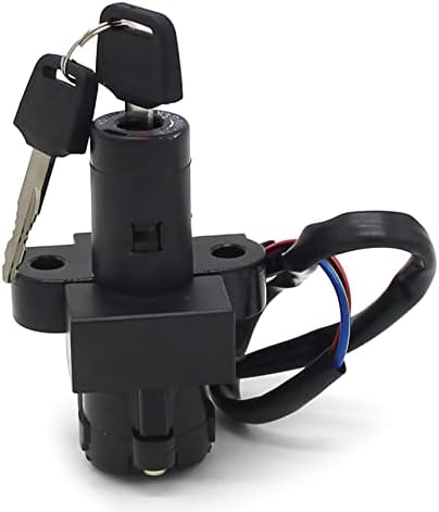 Ignition Switch and Ignition Key Motorcycle Ignition Switch for Honda XR650 XR650L 1993-2017 for Honda CLR125 City Fly 1998 for Honda XR125L 2003-2008 for Honda XR250L 1991-1996 for Honda XLR125R