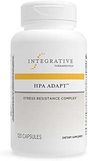 Integrative Therapeutics HPA Adapt - Supports Healthy Stress Response* - with Ashwagandha, Maca, Holy Basil & Rhodiola - Gluten Free - Soy Free - 120 Vegan Capsules