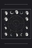 Photo Gallery moon phases journal: vintage celestial notebook black cover Photo Gallery moon phases journal: vintage celestial notebook black cover
