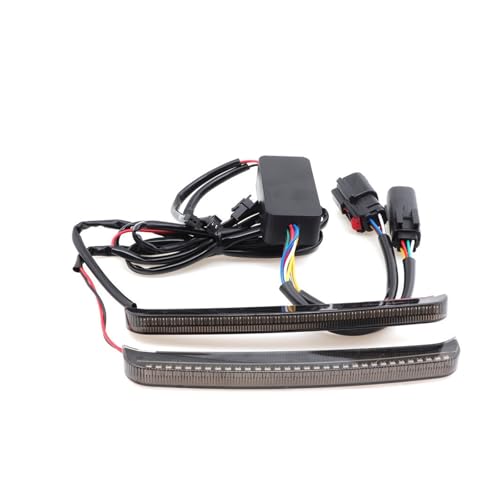 Luz LED de freno para evitar impactos traseros en alforjas de moto Street Glide FLHX 14-22