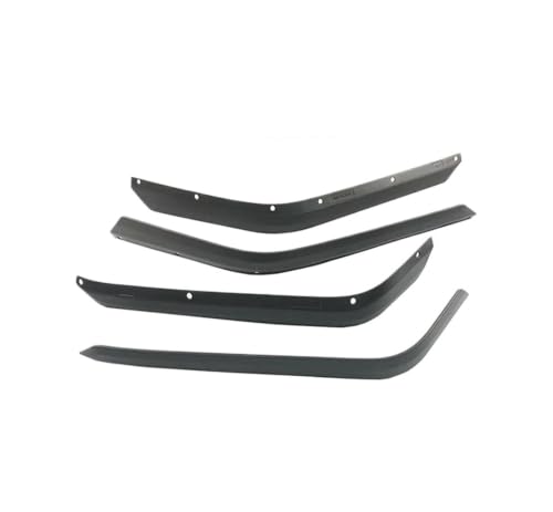 Extensiones de guardabarros para Jeep Wrangler 2007-2017, 4 piezas delanteras y traseras 2