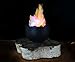 Flame Light Burning Torch 4-in-1, Battery Operated, Fake Fire, Artifical Flame, Realistic Silk Flame, Halloween, Theater, Mood Lighting, LED