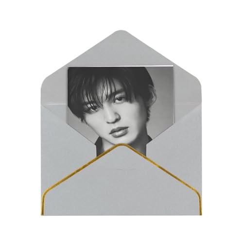 メッセージカード 目黒蓮 グリーティングカード 人気 シンプル 挨拶状 年賀状 感謝カード 金箔押し 封筒付き 多機能 レター用品 友達 家族 記念日 新年 お正月 お誕生日 贈り物 おしゃれ プレゼント