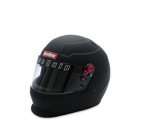RaceQuip PRO25 SA2025 FLBLK LRG Full Face Racing Helmet