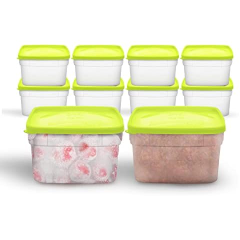 Arrow Home Products 1 Pint Freezer Containers Cover