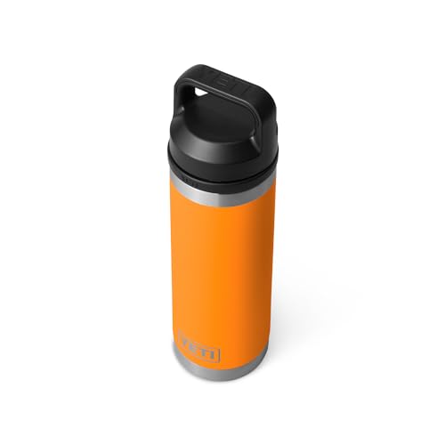 Image of YETI Rambler 18 oz Bottle, Vacuum Insulated, Stainless Steel with Chug Cap, King Crab