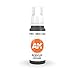 AK Interactive 3rd Gen Acrylic Smoke Black 17ml