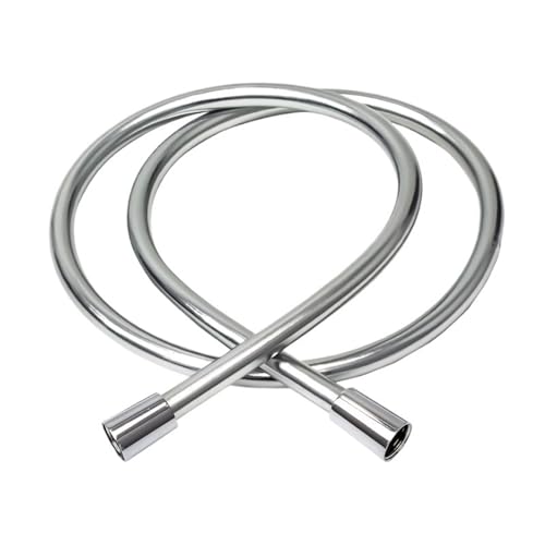 PEX�V�����[�z�[�X 1.5m/2m �^�J�ڑ����t�� �t���L�V�u�� �˂���h�~ �n���h�w���h�V�����[�w�b�h �o�X�`���[�u(Silver -1.5M)