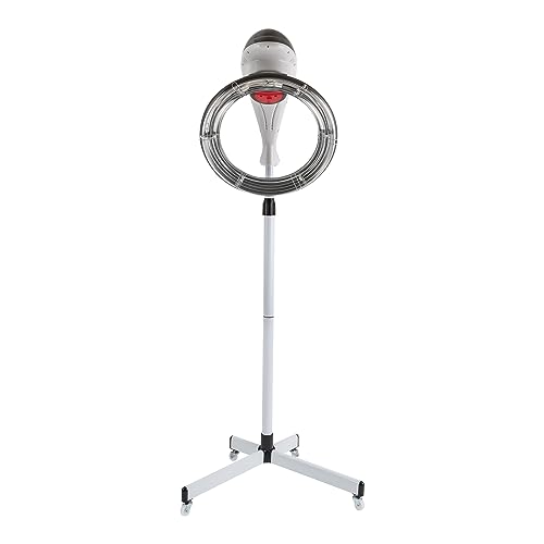 Salon Hair Dryer, Free Standing Hair Dryer, 950W Orbiting Rotating Hair Processor w/Adjustable Temperature & Time, Height Adjustable Hair Coloring Care Machine for Beauty Store, Barber Shop