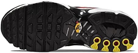 Nike Air Max Plus GS Running Trainers CD0609 Sneakers Shoes (UK 3.5 us 4Y EU 36, Medium Black Siren red 200) | Image 4