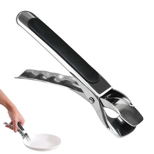 EsiFare フライパンハンドル ステンレス製 鍋つかみ フライパン 取っ手 滑り止め 火傷防止 多用途 鍋用取っ手 鍋を傷つけない 安定性 取り付け簡単 クリップ式 ポットハンドル 取り外し可能 耐熱