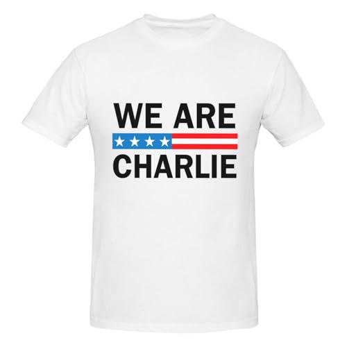 We Are Charlie Kirk Herren T-Shirt - Bequemes Baumwoll-Shirt Für Jeden Tag