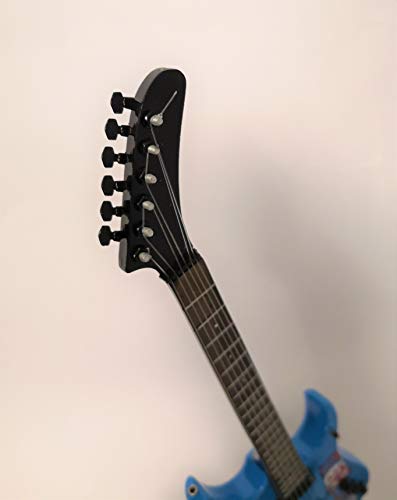 Steve Morse (Kansas/Deep Purple) – Réplique de guitare miniature – Cadeaux musicaux – Échelle 1/4 faite à la main - Les Beatles, Paul McCartney, John Lennon, RIngo Starr, George Harrison Steve Morse (Kansas/Deep Purple) – Réplique de guitare miniature – Cadeaux musicaux – Échelle 1/4 faite à la main – Image 7