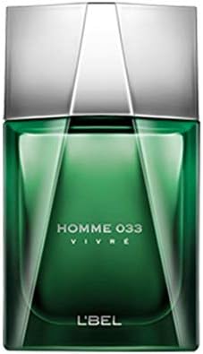 L'Bel HOMME 033 VIVRE for Men Eau de Toilette Atomiseur by L'BEL PARIS 3.4 Oz