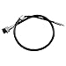 Motion Pro Black Vinyl Tachometer Cable Compatible for Kawasaki KZ650E LTD 1980