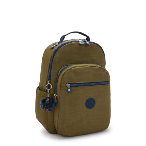 Image of Kipling Women's Seoul Bts 15 inch Laptop Backpack, Durable, Roomy with Padded Shoulder Straps, Built-In Protective Sleeve
