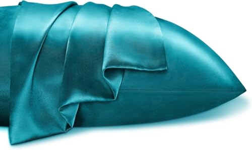 Image of Go Well Bonnet for Curly Hair with Free Satin Pillow Covers and Scrunchies | Silk Bonnet for Hair | Combo of Pack of 2 Satin Pillowcases with 3 Silk Scrunchies Adjustable HairCap (Voilet)