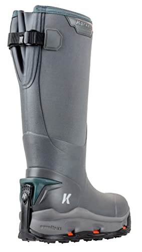 Korkers Women's Neo Arctic Rubber Boots - Inuslated and Waterproof for the Extreme Cold - Includes Interchangeable All Terrain Sole4
